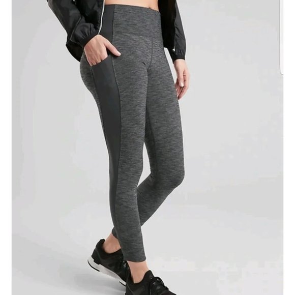 Athleta Womens Excursion Hybrid Jogger Leggings XXS Tight Pockets Gray 405666-01 - Picture 13 of 14